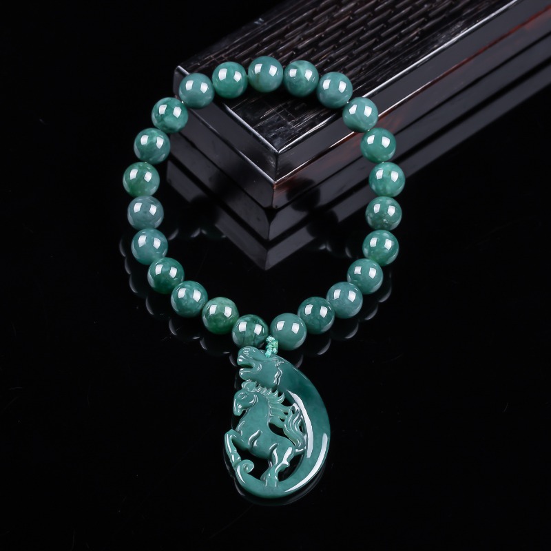 Jewelry & Watches Sp Zo O - Браслет ручной работы из натурального жадеита