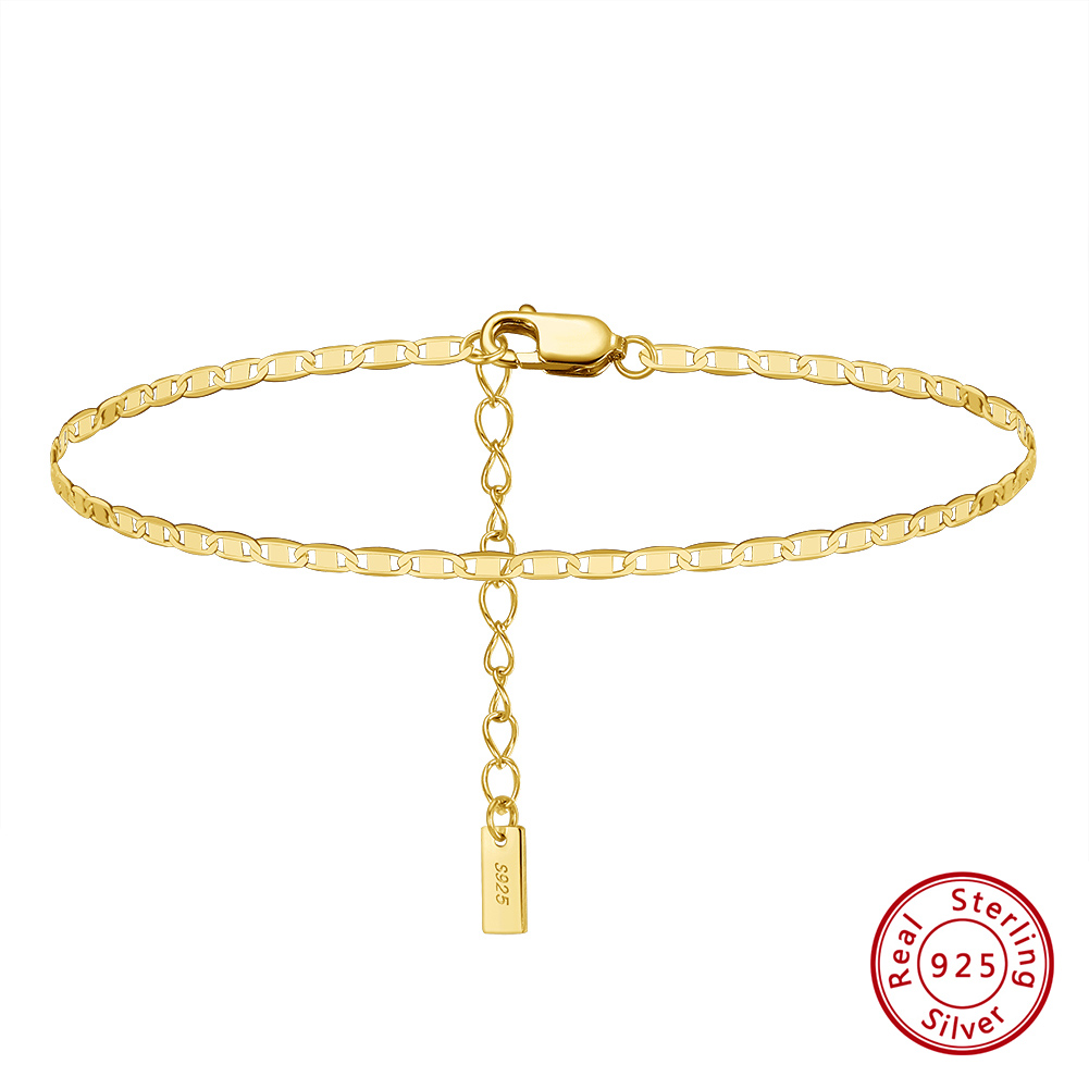Anklet Foot Chain - Минималистичный браслет на ногу KISS MANDY