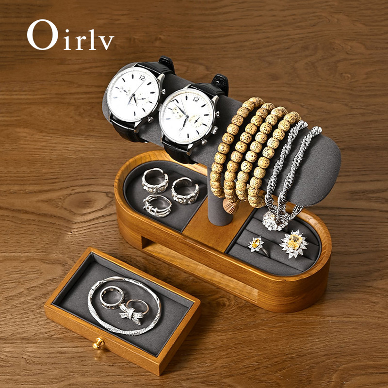 Jewelry Watches & Accessories - Oirlv органайзер для часов из цельного