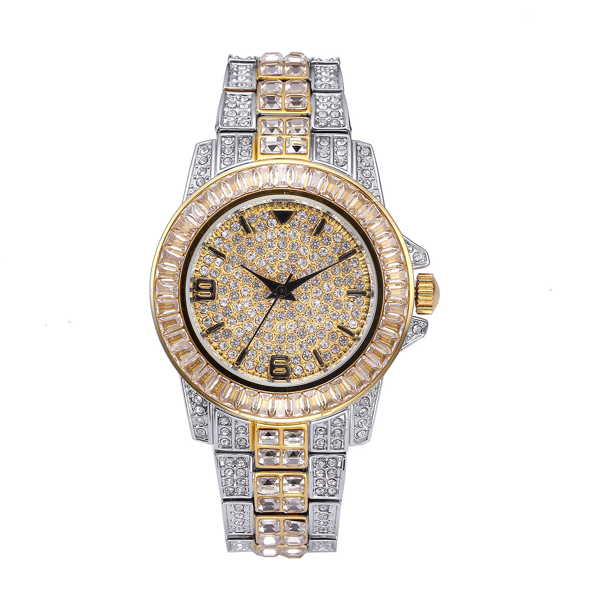 Jewelry Watches & Accessories - Элитные кварцевые часы с камнями для