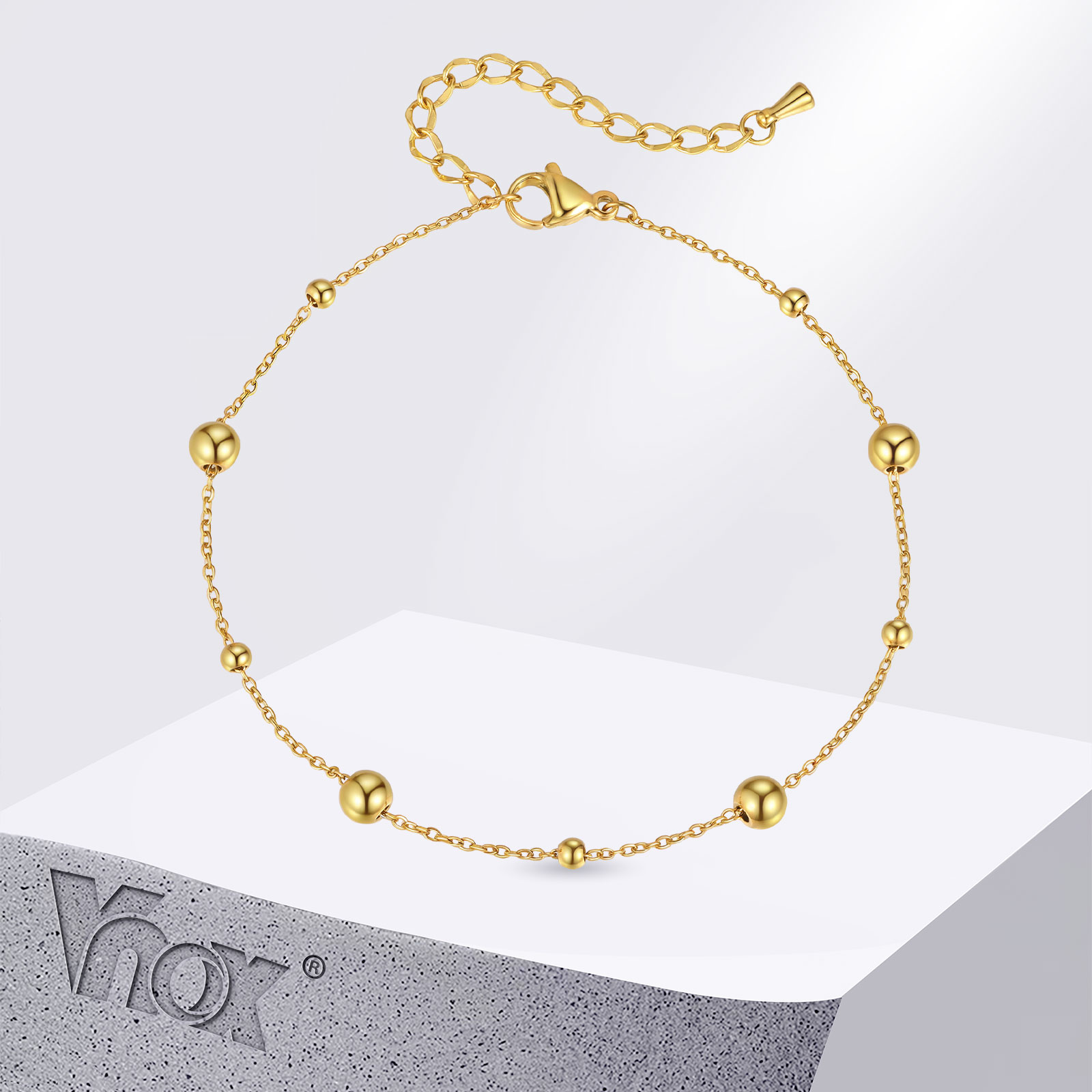 Jc Jewelry & Watches - Ножные браслеты Vnox из нержавеющей стали