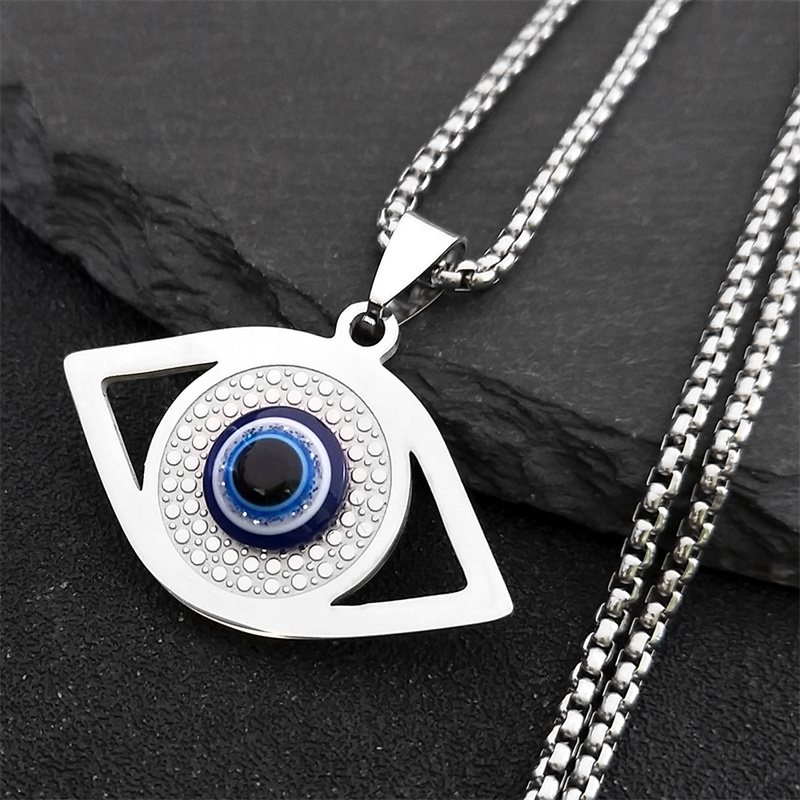Jewelry & Watches Sp Zo O - Исламское ожерелье Хамса с синим глазом,
