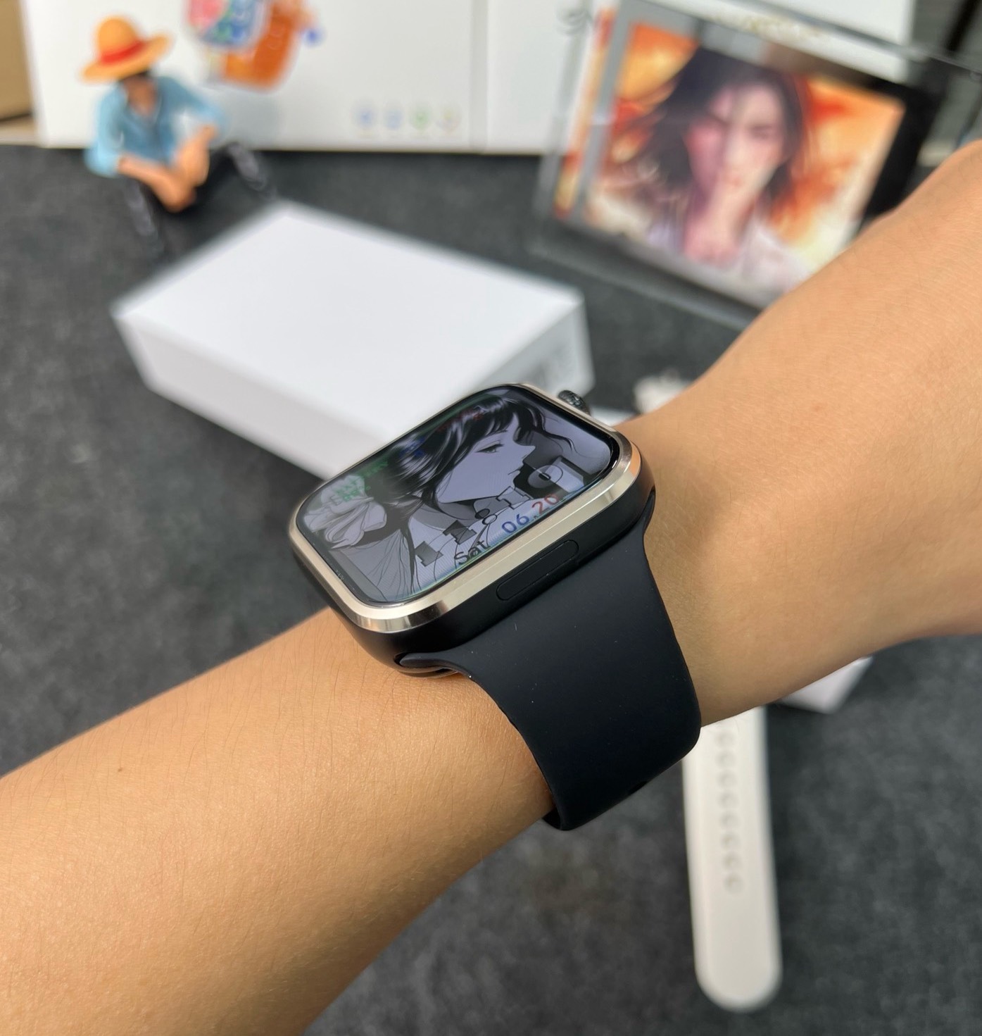 [Широкоэкранные смарт-часы M53 – обзор и цена Smartwatch