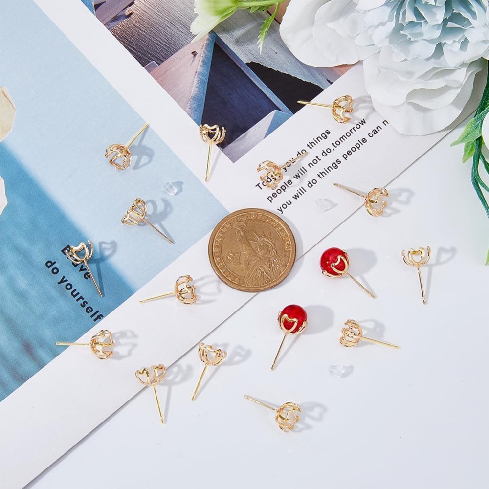 30 шт., крепление для сережек, – обзор и цена Pearl Stud Earrings