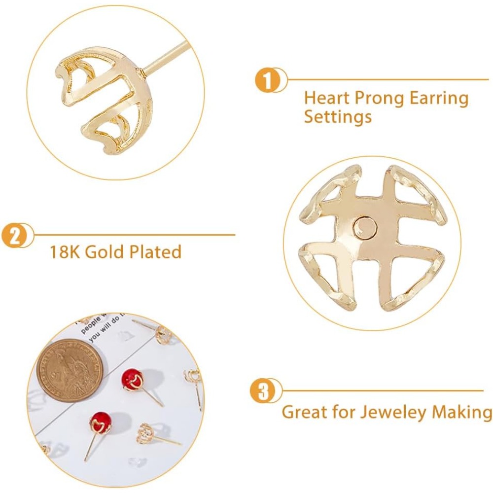 30 шт., крепление для сережек, – обзор и цена Pearl Stud Earrings