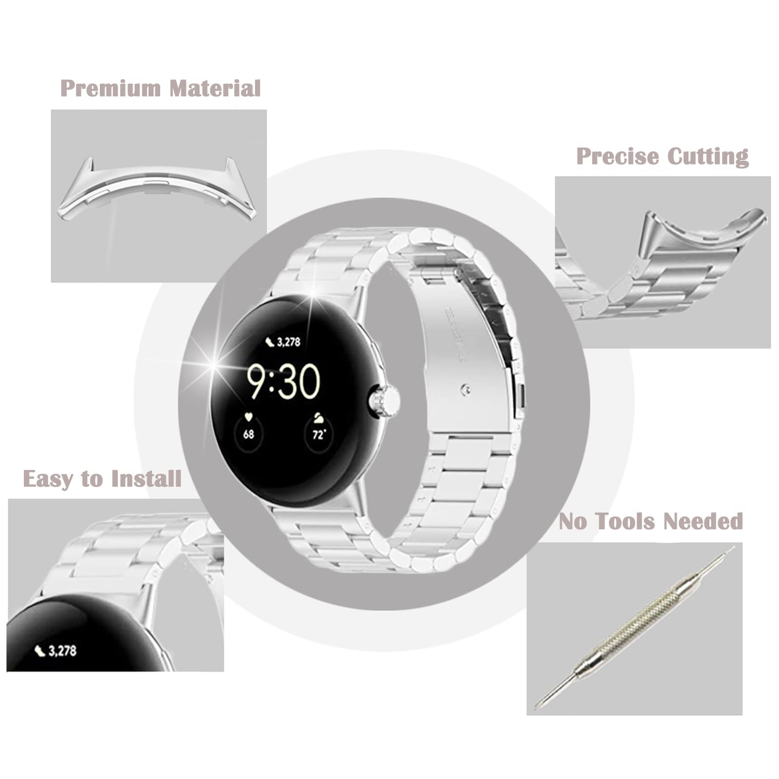 1/2 пары металлических разъемо – обзор и цена Jewelry Stores Watches