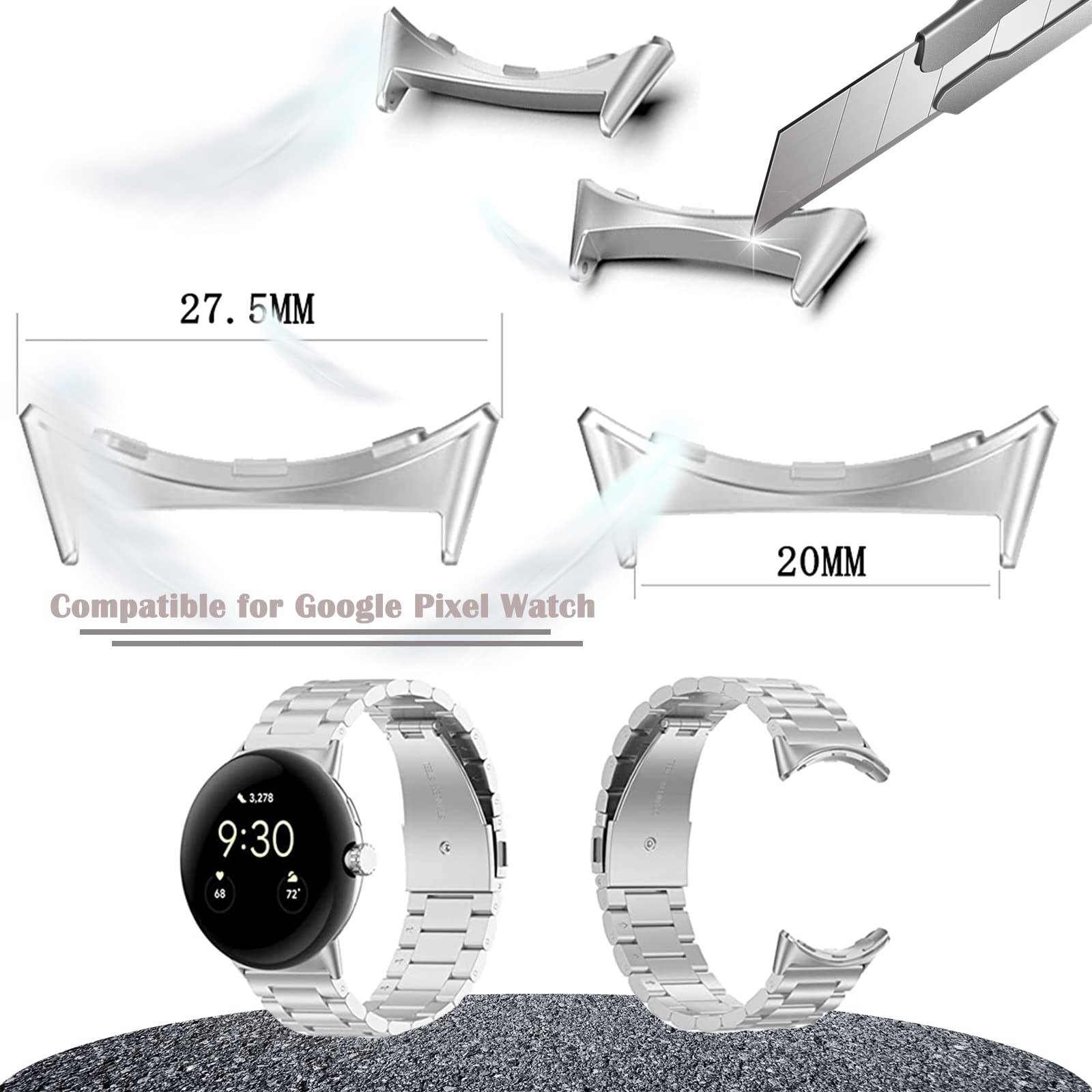 1/2 пары металлических разъемо – обзор и цена Jewelry Stores Watches