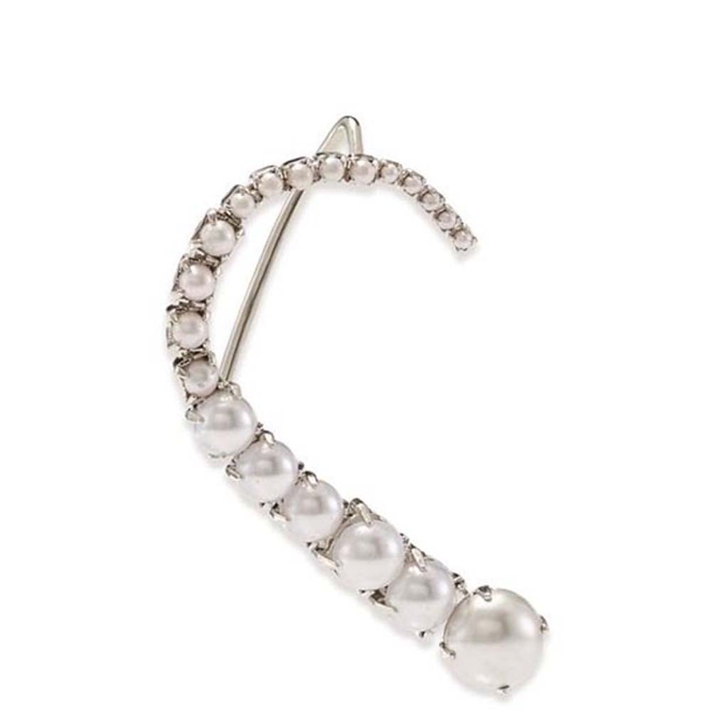 Жемчужные клипсы Stonefans для – обзор и цена Pearl Stud Earrings