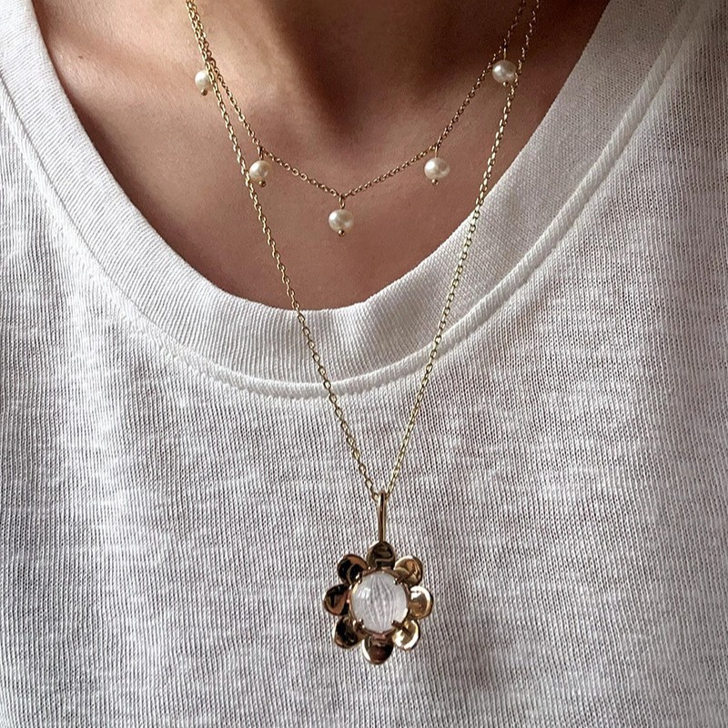 Модное стеклянное ожерелье с б – обзор и цена Fine Jewelry & Watches Photos