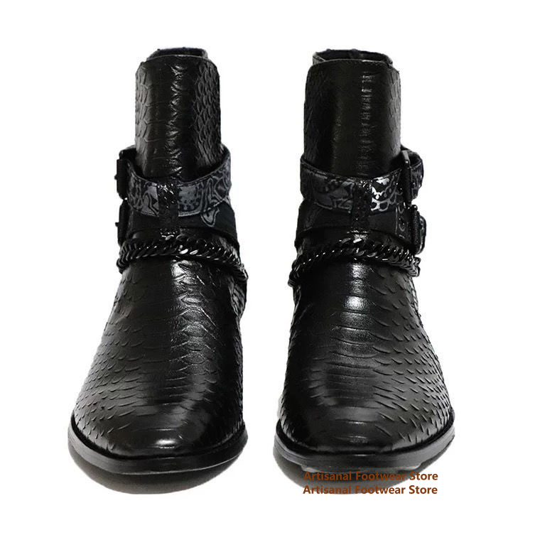 Ботинки челси со змеиным узоро – обзор и цена Anklet Foot Chain