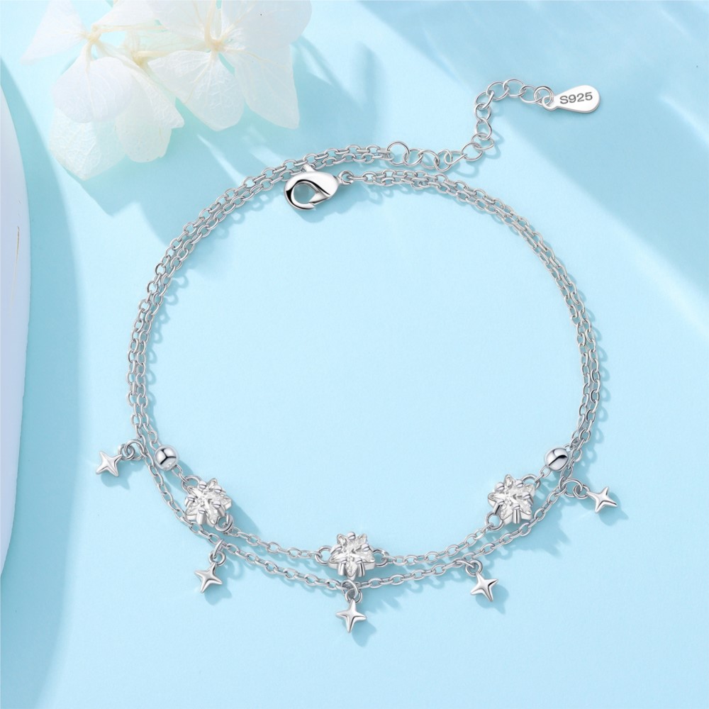 Orstarry стерлингового серебра – обзор и цена Anklet Foot Chain
